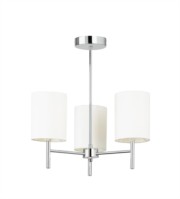 Endon Brio Semi Flush Ceiling Fitting - 3 Light