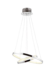 Endon Kline LED 2 Ring Pendant Ceiling Light Endon Kline LED 2 Ring Pendant Ceiling Light