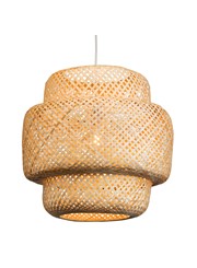 Rattan Sand Large Ceiling Light Lamp Shade 45cm Easy Fit Pendant Shade Only Rattan Sand Large Ceiling Light Lamp Shade 45cm Easy Fit Pendant Shade Only