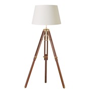 Endon Tripod Wooden Floor Lamp - Base Only - Sheesham Wood Endon Tripod Wooden Floor Lamp - Base Only - Sheesham Wood