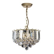 Endon Fargo Pendant Ceiling Light - Small - Brass Endon Fargo Pendant Ceiling Light - Small - Brass