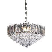 Endon Fargo Pendant Ceiling Light - Large - Chrome Endon Fargo Pendant Ceiling Light - Large - Chrome