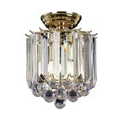 Endon Fargo Flush Ceiling Light - Brass - 2 Light Endon Fargo Flush Ceiling Light - Brass - 2 Light