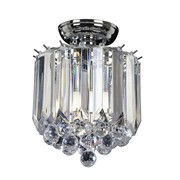 Endon Fargo Flush Ceiling Light - Chrome - 2 Light