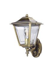 Elipta Coachlight Lantern Outdoor Light - Solid Brass, Antique Lacquered Finish Elipta Coachlight Lantern Outdoor Light - Solid Brass, Antique Lacquered Finish