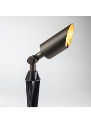 Patilo Pegasus spike spotlight 12V MR16 - Bronze finished Brass
