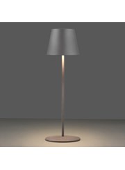 Elipta Rechargeable Battery Outdoor LED Table Lamp - Grey Elipta Rechargeable Battery Outdoor LED Table Lamp - Grey