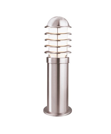 Searchlight Outdoor Post Light Cylinder Bollard - Stainless Steel - 450Mm - Ip44
