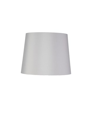Bailey Grey Silver Lined Lamp Shade - 25cm - Replacement Shade - Shade Only