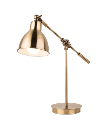 Cantilever Industrial Style Table Lamp - Antique Metal Finish Cantilever Industrial Style Table Lamp - Antique Metal Finish