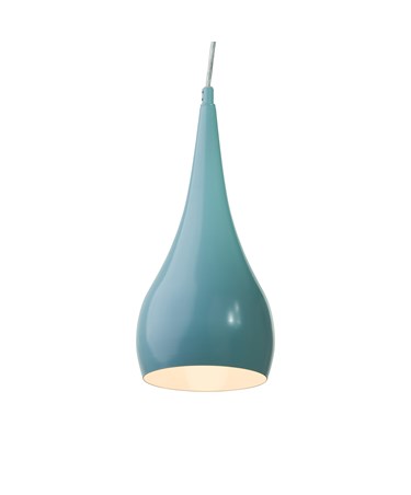 Modern Designer Teardrop Ceiling Pendant Light - Blue