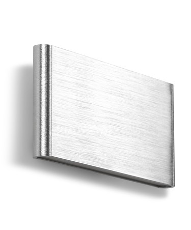 Slimline Brushed Aluminium 5watt Integrated LED Wall light