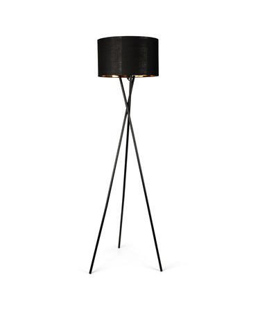 Medina Black Tripod Floor Lamp