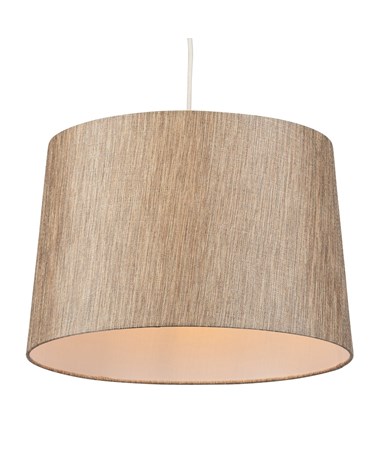 Calgary Charcoal Gold Large Ceiling Light Lamp Shade - 45cm - Shade Only