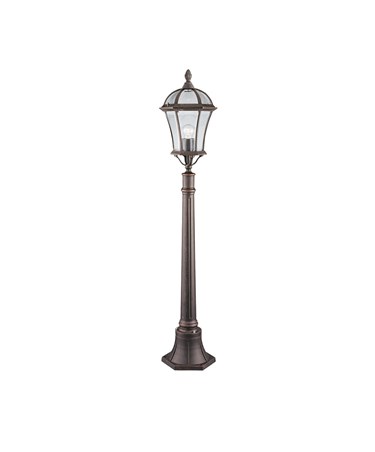 Searchlight Capri Outdoor Post Light - Rustic Brown - 950Mm - Ip44