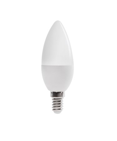 6W SES/Small Edison Screw Candle Shape LED Light Bulb - Warm White