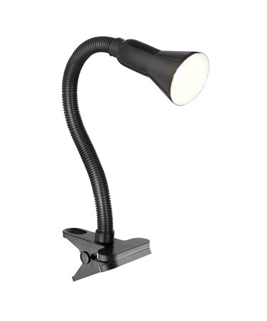 Searchlight Desk Partners - Black Flex Clip Task Lamp