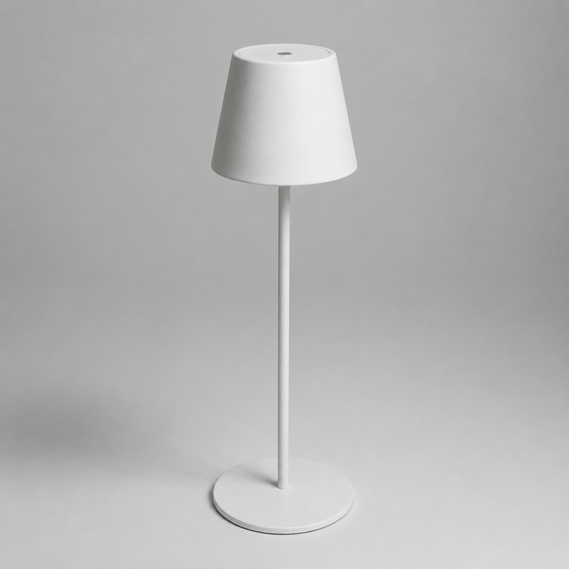 Elipta Rechargeable Battery Outdoor LED Table Lamp - White Elipta Rechargeable Battery Outdoor LED Table Lamp - White