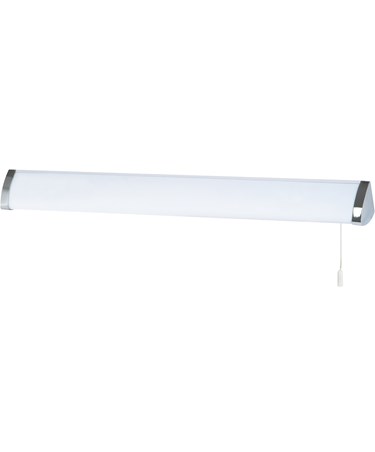 Searchlight Bathroom Wall Light - Triangular - T5 Tube - Pull Cord - 65 Cm