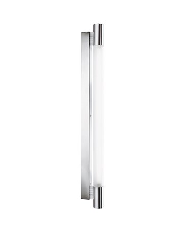 Searchlight Bathroom IP44 T5 Fitting - 69Cm - White Glass - Ip44