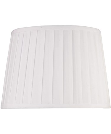 Queenswood 30CM Ivory Pleat Shade Only for Table Lamps