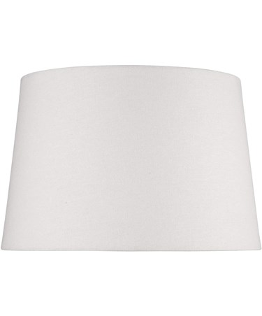 Queenswood Ivory Linen Table Lamp Shade - 30cm - Replacement Shade - Shade Only