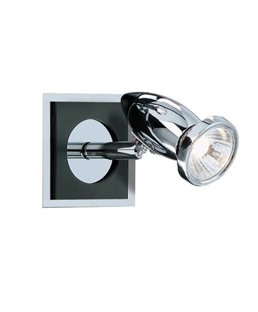 Searchlight Comet Wall Spotlight - Chrome & Black