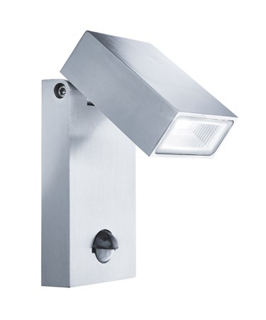 Searchlight Outdoor Led Wall Light - Stainless Steel - Pir Motion Sensor