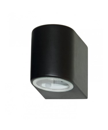 Searchlight Outdoor & Porch Wall Downlight - Black - Ip44
