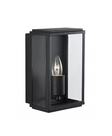 Searchlight Outdoor Wall & Porch Light - Black Rectangle Box - Candle Searchlight Outdoor Wall & Porch Light - Black Rectangle Box - Candle