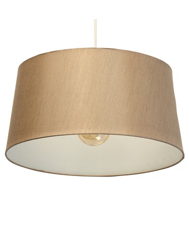 Corsica Mink Large Ceiling Light Lamp Shade - 40cm - Shade Only