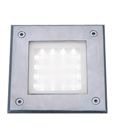 Searchlight Led Recessed Indoor & Outdoor Square Walkover Light 15Cm - Ip67 Searchlight Led Recessed Indoor & Outdoor Square Walkover Light 15Cm - Ip67