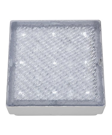 Searchlight Led Recessed Indoor & Outdoor White Square Walkover Light 8Cm - Ip68