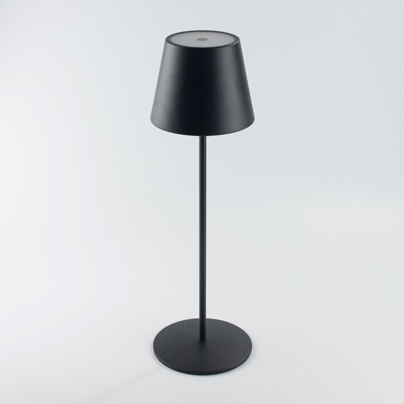 Elipta Rechargeable Battery Outdoor LED Table Lamp - Grey Elipta Rechargeable Battery Outdoor LED Table Lamp - Grey