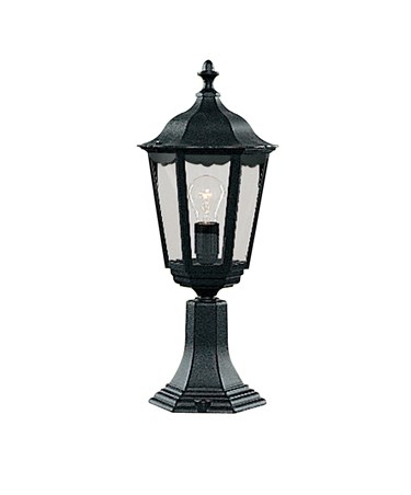 Searchlight Alex Traditional Outdoor Post Lamp - Small - 1 Light - Black