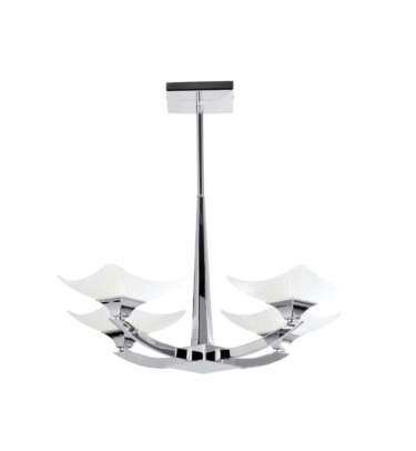 Endon Ayres Semi Flush Ceiling Fitting - 4 Light