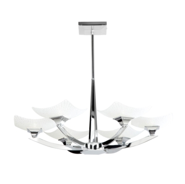 Endon Ayres Semi Flush Ceiling Fitting - 6 Light Endon Ayres Semi Flush Ceiling Fitting - 6 Light