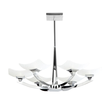 Endon Ayres Semi Flush Ceiling Fitting - 6 Light