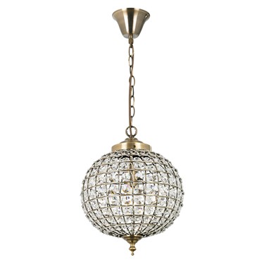 Endon Tanaro Pendant Light - Antique Brass Endon Tanaro Pendant Light - Antique Brass