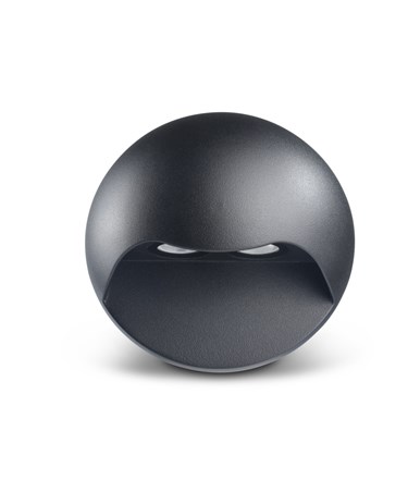 Elipta Gemini Modern Outdoor Downlighter Wall Light - Warm White LED - Black Elipta Gemini Modern Outdoor Downlighter Wall Light - Warm White LED - Black