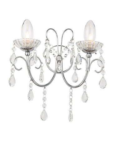 Endon Tabitha IP44 18W Bathroom Twin Wall Light Endon Tabitha IP44 18W Bathroom Twin Wall Light