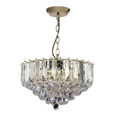 Endon Fargo Pendant Ceiling Light - Medium - Brass Endon Fargo Pendant Ceiling Light - Medium - Brass