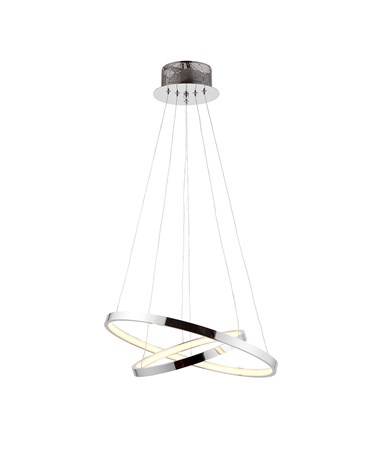 Endon Kline LED 2 Ring Pendant Ceiling Light Endon Kline LED 2 Ring Pendant Ceiling Light