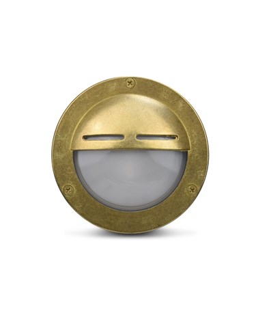 Elipta Chatham Eyelid Outdoor Wall Light - Solid Brass