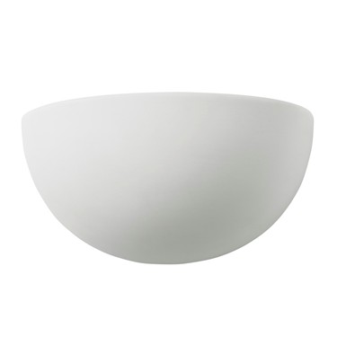 Endon Pride Half Moon Wall Light - White