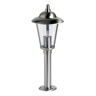Endon Klien Outdoor Post Light - Polished Stainless Steel - IP44 Endon Klien Outdoor Post Light - Polished Stainless Steel - IP44