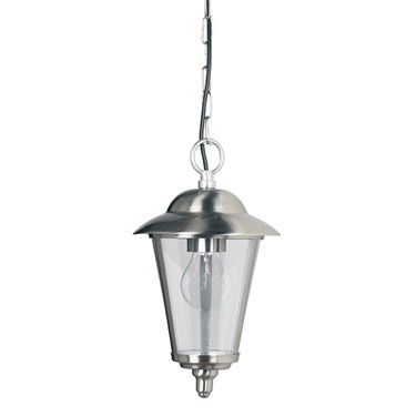 Endon Klien Outdoor Pendant Hanging Light - Polished Stainless Steel - IP44 Endon Klien Outdoor Pendant Hanging Light - Polished Stainless Steel - IP44