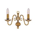Searchlight Flemish Wall Light - Antique Solid Brass