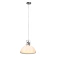 Dome Modern Suspension Ceiling Pendant Light - St Moritz Glass