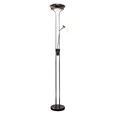 Mother and Child Floor Lamp - Black Chrome - Complete With LED Bulbs